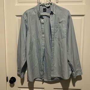 Gap 80s pinpoint Oxford shirt